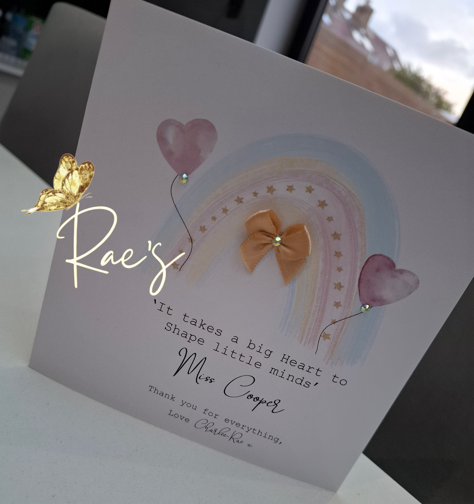 End of years Teacher Cards